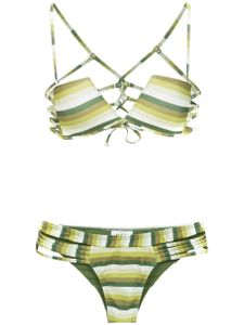 Amir Slama striped bikini - Vert