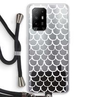 Dakpannetjes: Oppo A95 5G Transparant Hoesje met koord