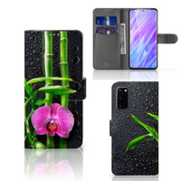 Samsung Galaxy S20 Hoesje Orchidee