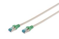 Digitus RJ45 (cross) Netwerkkabel Aansluitkabel CAT 5e SF/UTP 2.00 m Grijs