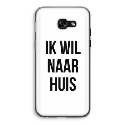 Ik wil naar huis: Samsung Galaxy A5 (2017) Transparant Hoesje