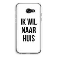 Ik wil naar huis: Samsung Galaxy A5 (2017) Transparant Hoesje