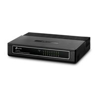 TL-SF1016D 16-Port 10100Mbps Desktop Switch - Switch - 16 x 10100 - desktop - thumbnail