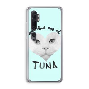 You had me at tuna: Xiaomi Mi Note 10 Pro Transparant Hoesje