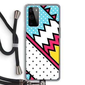 Pop Art #2: OnePlus 9 Pro Transparant Hoesje met koord