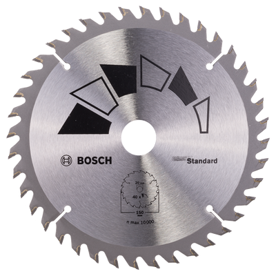 Bosch Accessoires Cirkelzaagblad Basic 150X22X20/16,T40 - 2609256807