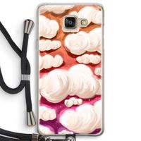 Katoen Wolken: Samsung Galaxy A5 (2016) Transparant Hoesje met koord