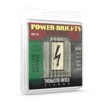 Thomastik PB-110 Power Brights Magnecore Elektrische Gitaarsnaren (10-45) Medium Light Thomastik PB-110 Power Brights Magnecore Elektrische Gitaarsnaren (10-45) Medium Light