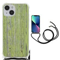 iPhone 14 Stevig Telefoonhoesje Green Wood iPhone 14 Stevig Telefoonhoesje Green Wood