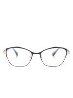 Etnia Barcelona lunettes de vue géométriques Catharina - Bleu