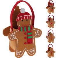 Home & Styling Geschenktas vilt peperkoek 15cm