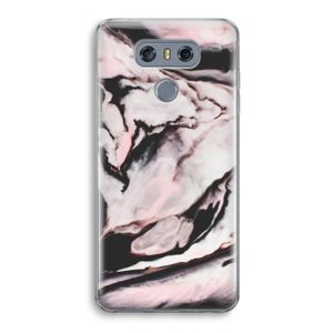 Roze stroom: LG G6 Transparant Hoesje