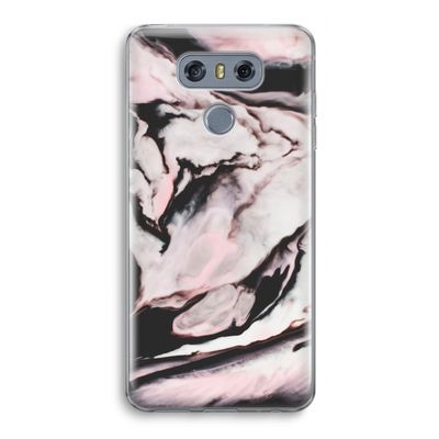Roze stroom: LG G6 Transparant Hoesje