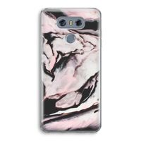 Roze stroom: LG G6 Transparant Hoesje