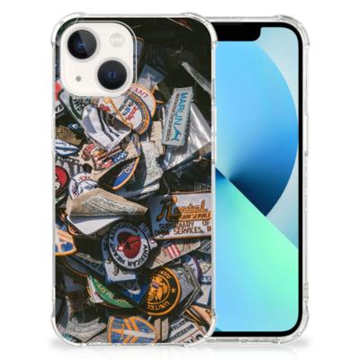 iPhone 13 Anti-shock Hoesje met foto Badges iPhone 13 Anti-shock Hoesje met foto Badges