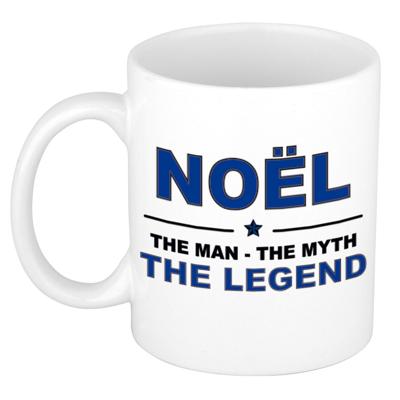 Noel cadeau mok - man myth legend - naam koffiemok - 300 ml - collega - vaderdag