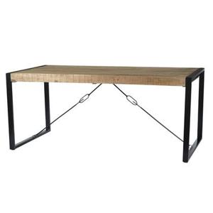 Livingfurn - Eetkamertafel Nairobi - U-Pot - Mangohout - 180x90 cm