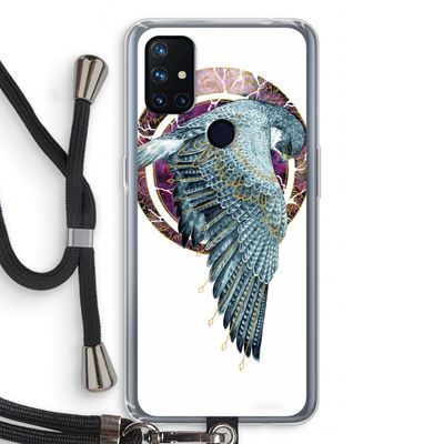 Golden Falcon: OnePlus Nord N10 5G Transparant Hoesje met koord