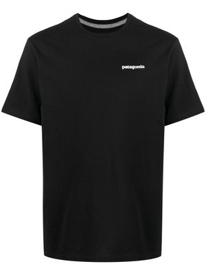 Patagonia t-shirt P-6 Responsibili-Tee® - Noir