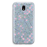 Sierlijke bloemen: Samsung Galaxy J5 (2017) Transparant Hoesje