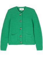 Ba&Sh cardigan Gaspard en crochet - Vert - thumbnail