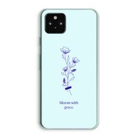 Bloom with grace: Google Pixel 5a 5G Transparant Hoesje Bloom with grace: Google Pixel 5a 5G Transparant Hoesje