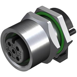 Weidmüller 2423270000 Sensor/actuator inbouwconnector M12 Aantal polen: 5 Bus, inbouw verticaal 10 stuk(s)