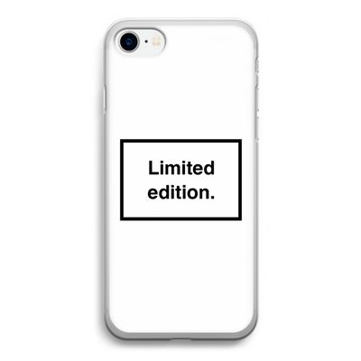 Limited edition: iPhone SE 2020 Transparant Hoesje