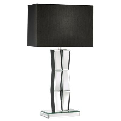 Searchlight SchemerlampMirror zwart met spiegelglas - EU5110BK