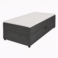 2dekans Opberg Box Rechts 70 x 200 Antraciet - incl. Matras - Niet in originele verpakking