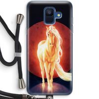 Last Unicorn: Samsung Galaxy A6 (2018) Transparant Hoesje met koord