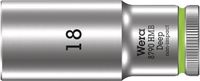 Wera 8790 HMB Deep Hand- en Machinedop met 3/8"-aandrijving, 21 x 64 mm - 05004543001