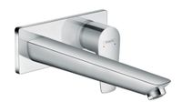 Hansgrohe Talis E inbouw wastafelkraan afbouwdeel met 22.5cm uitloop afbouwdeel chroom