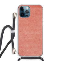 Marrakech Walls: iPhone 12 Pro Max Transparant Hoesje met koord