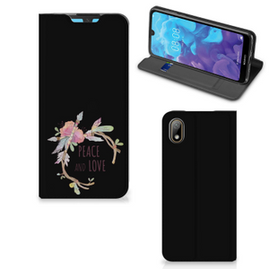 Huawei Y5 (2019) Magnet Case Boho Text