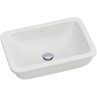 Villeroy & Boch Loop en Friends onderbouwwastafel 54x34.5cm zonder overloop zonder kraangat wit 61630101