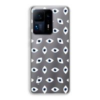 Eyes pattern: Xiaomi Mi Mix 4 Transparant Hoesje