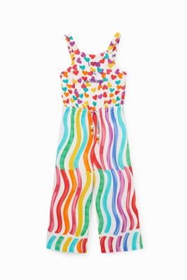 Jumpsuit met golven - WHITE - 11/12