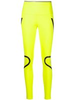 adidas by Stella McCartney legging à bandes contrastantes - Jaune