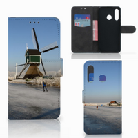 Huawei P30 Lite (2020) Flip Cover Schaatsers