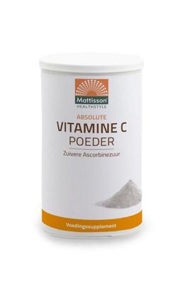 Mattisson Vitamine C poeder zuiver ascorbinezuur Mattisson Vitamine C poeder zuiver ascorbinezuur