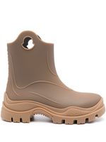 Moncler bottines de pluie Misty - Marron - thumbnail