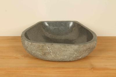 Riviersteen waskom RM030344, 49x46x15 cm