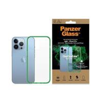 iPhone 13 Pro PanzerGlass ClearCase Antibacterieel Hoesje - Groen / Doorzichtig - thumbnail