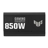 ASUS TUF Gaming 850W Gold power supply unit 24-pin ATX ATX Zwart - thumbnail