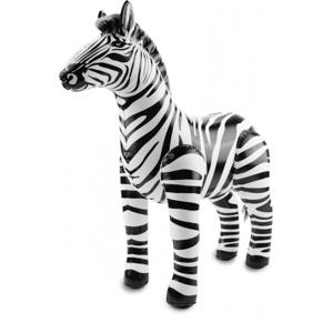 Opblaas dier - zebra - 60 x 55 cm - Afrika - safari