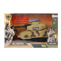 Toi Toys Alfafox Militair Speelset Tank Met Accessoires - thumbnail