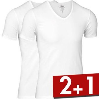 JBS 2 stuks Bamboo T-shirt V-Neck