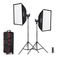 Godox SL100Bi LED Video Light Two Light Kit