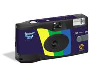 GT Photo GT27FL filmcamera Compacte camera (film) 135 mm Zwart, Blauw - thumbnail